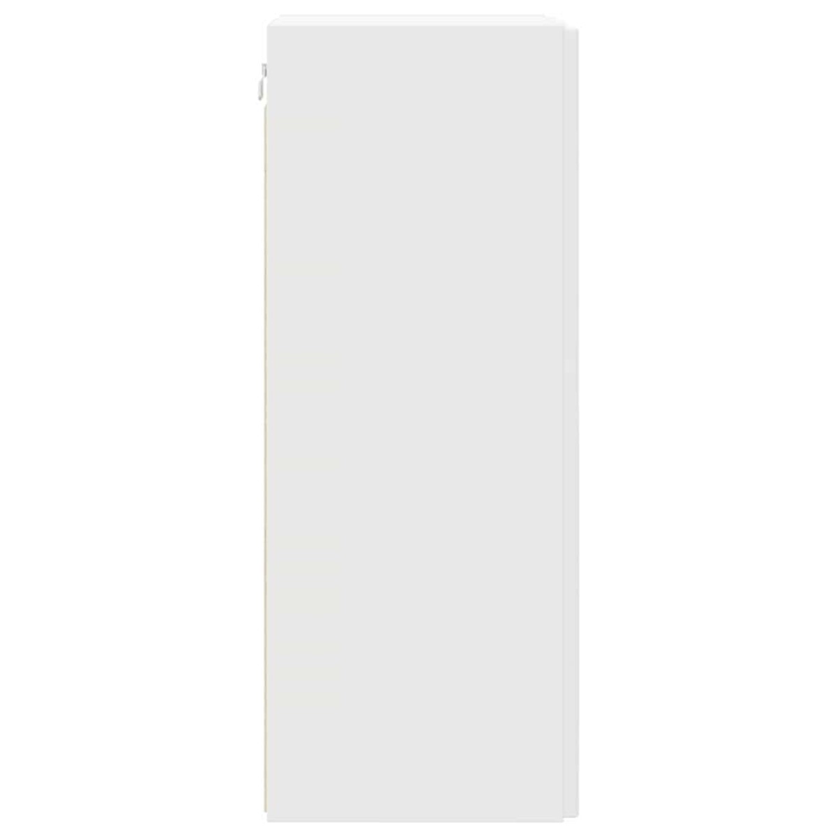 vidaXL Ντουλάπι Τηλεόρασης Τοίχου 30 x 31 x 80 εκ. Λευκό