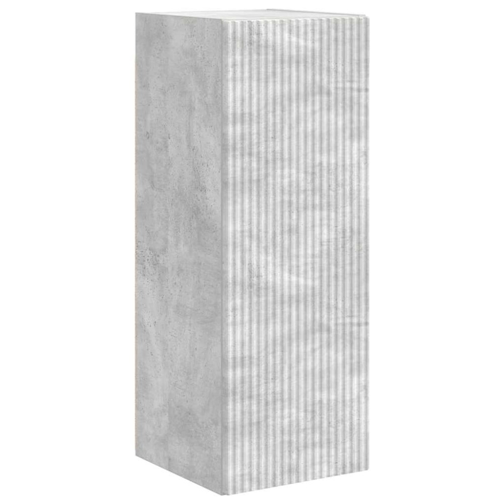 vidaXL Ντουλάπι Τηλεόρασης Τοίχου 30 x 31 x 80 εκ. Σκυρόδεμα