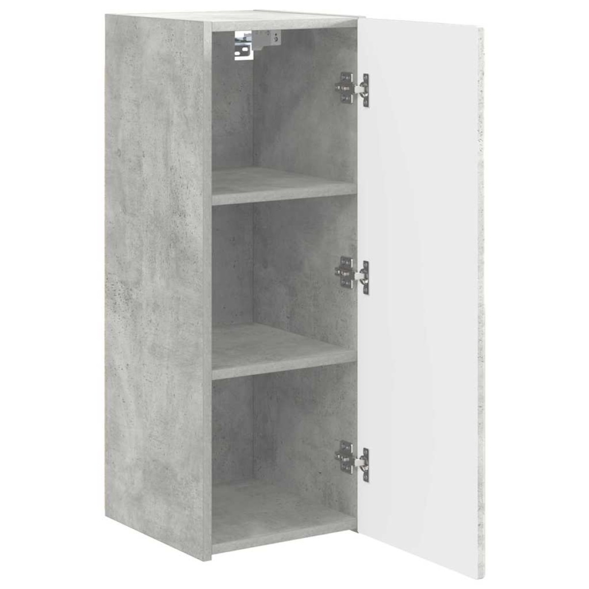 vidaXL Ντουλάπι Τηλεόρασης Τοίχου 30 x 31 x 80 εκ. Σκυρόδεμα