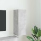 vidaXL Ντουλάπι Τηλεόρασης Τοίχου 30 x 31 x 80 εκ. Σκυρόδεμα