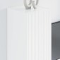 vidaXL Ντουλάπι Τηλεόρασης Τοίχου 30 x 31 x 80 εκ. Λαμπερό Λευκό