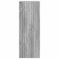 vidaXL Ντουλάπι Τηλεόρασης Τοίχου 30 x 31 x 80 εκ. Γκρίζο Σονομα