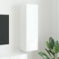 vidaXL Ντουλάπι Τηλεόρασης Τοίχου 30 x 31 x 100 εκ. Λευκό