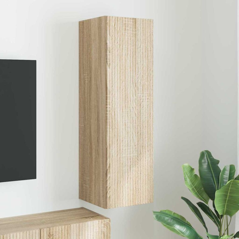 vidaXL Ντουλάπι Τηλεόρασης Τοίχου 30 x 31 x 100 εκ. Σονόμα