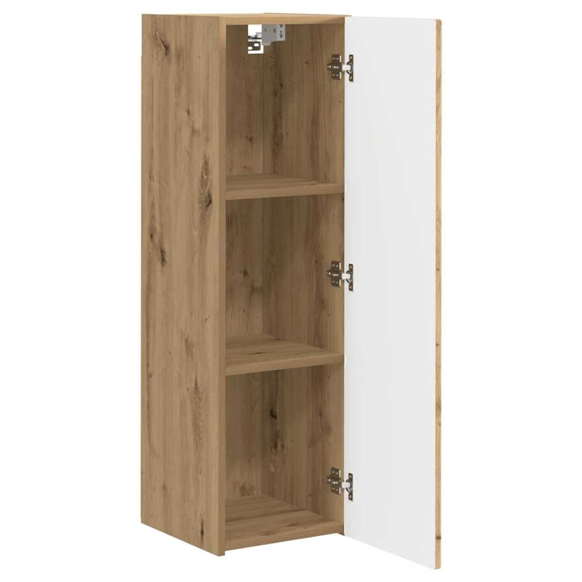 vidaXL Ντουλάπι Τηλεόρασης Τοίχου 30 x 31 x 100 εκ. Επεξεργασμένο Ξύλο