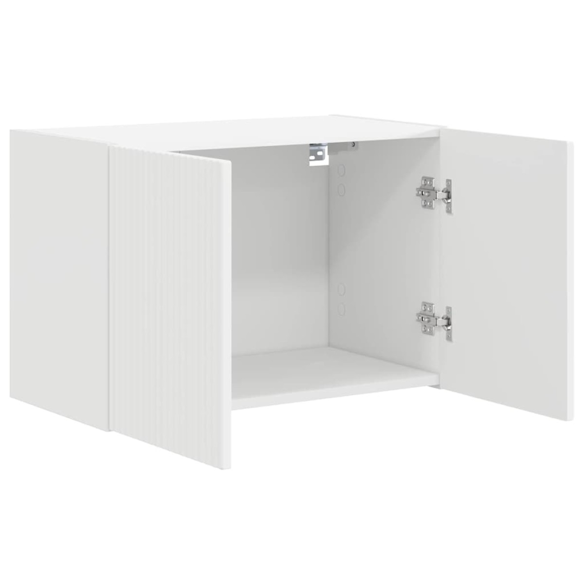 vidaXL Ντουλάπι Τηλεόρασης Τοίχου 59,5 x 31 x 40 εκ Λευκό