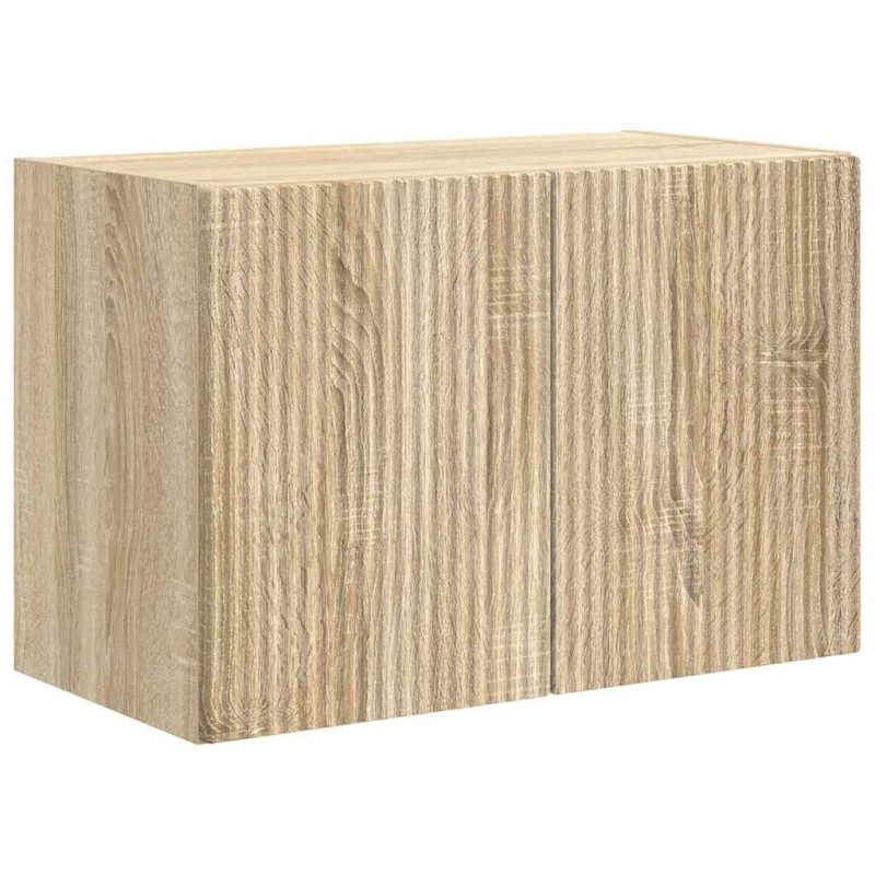 vidaXL Ντουλάπι Τηλεόρασης Τοίχου 59,5 x 31 x 40 εκ Δρύς Sonoma