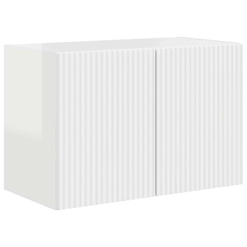 vidaXL Ντουλάπι Τηλεόρασης Τοίχου 59,5 x 31 x 40 εκ Επεξεργασμένο Ξύλο