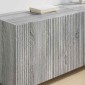 vidaXL Ντουλάπι Τηλεόρασης Τοίχου 59,5 x 31 x 40 εκ Γκρίζο Σονομα