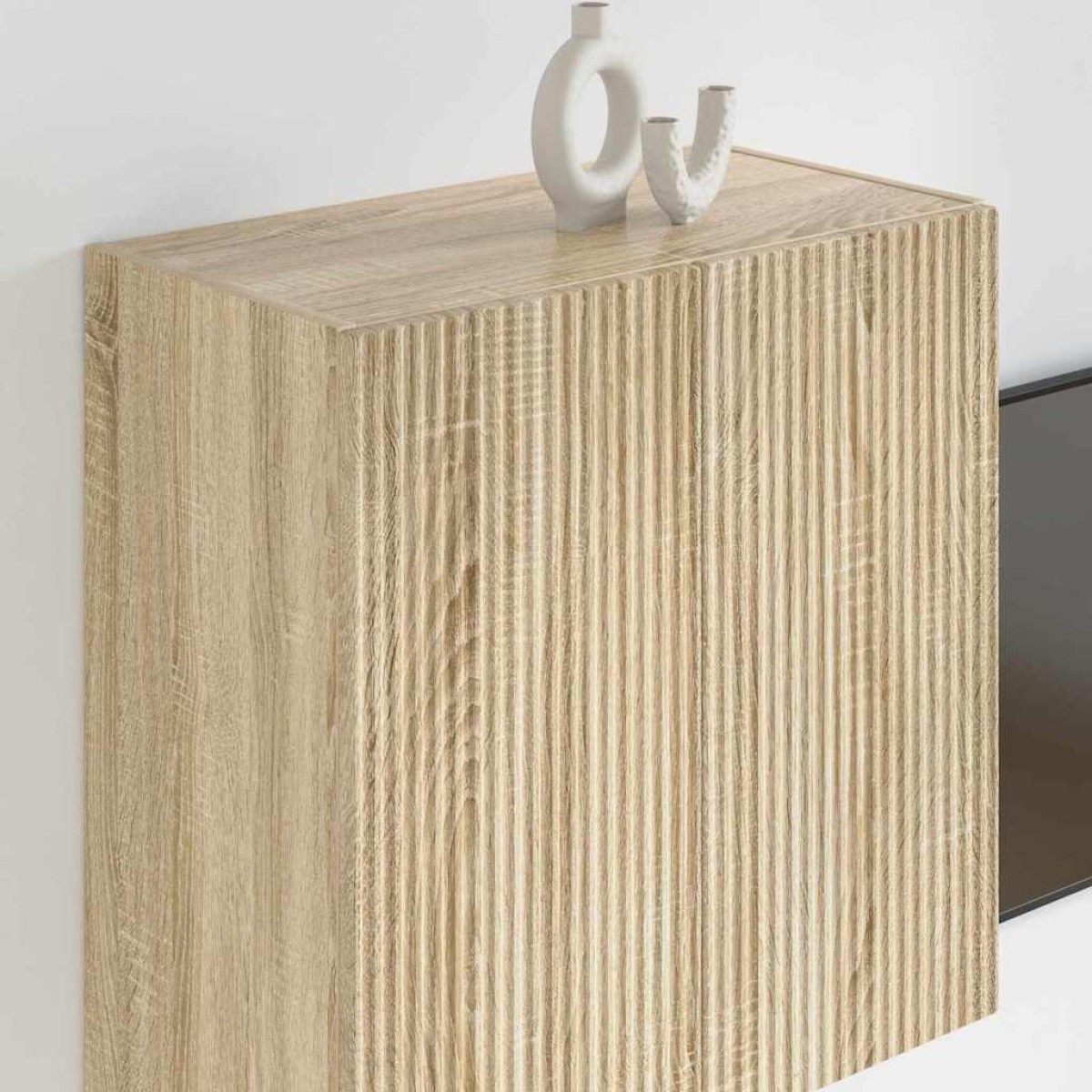 vidaXL Ντουλάπι Τηλεόρασης Τοίχου 59,5 x 31 x 60 εκ Δρύς Sonoma