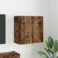 vidaXL Ντουλάπι Τηλεόρασης Τοίχου 59,5 x 31 x 60 εκ Καπνιστό Δρύς