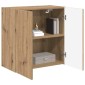 vidaXL Ντουλάπι Τηλεόρασης Τοίχου 59,5 x 31 x 60 εκ Artisan Oak