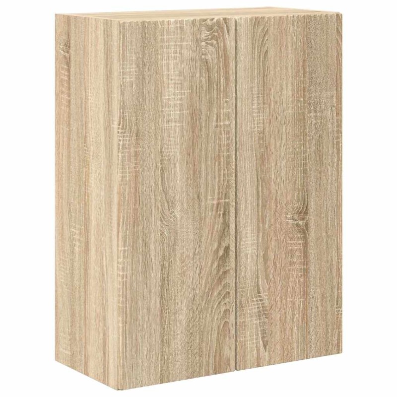 vidaXL Ντουλάπι Τηλεόρασης Τοίχου 59,5 x 31 x 80 εκ Δρύς Sonoma