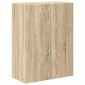 vidaXL Ντουλάπι Τηλεόρασης Τοίχου 59,5 x 31 x 80 εκ Δρύς Sonoma