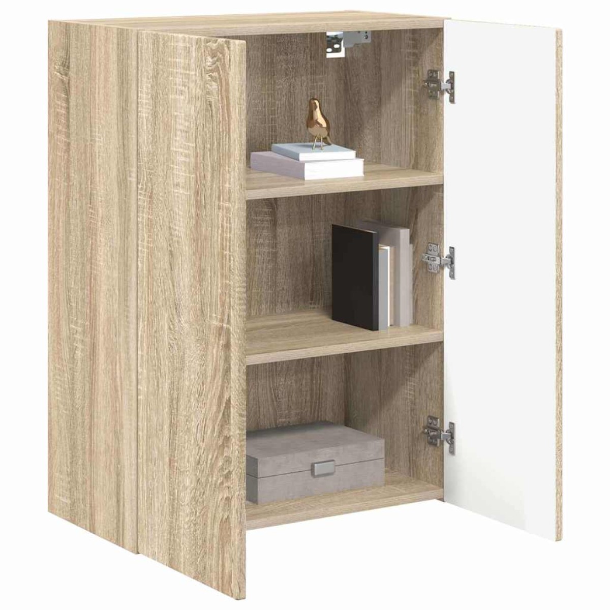 vidaXL Ντουλάπι Τηλεόρασης Τοίχου 59,5 x 31 x 80 εκ Δρύς Sonoma