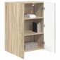 vidaXL Ντουλάπι Τηλεόρασης Τοίχου 59,5 x 31 x 80 εκ Δρύς Sonoma