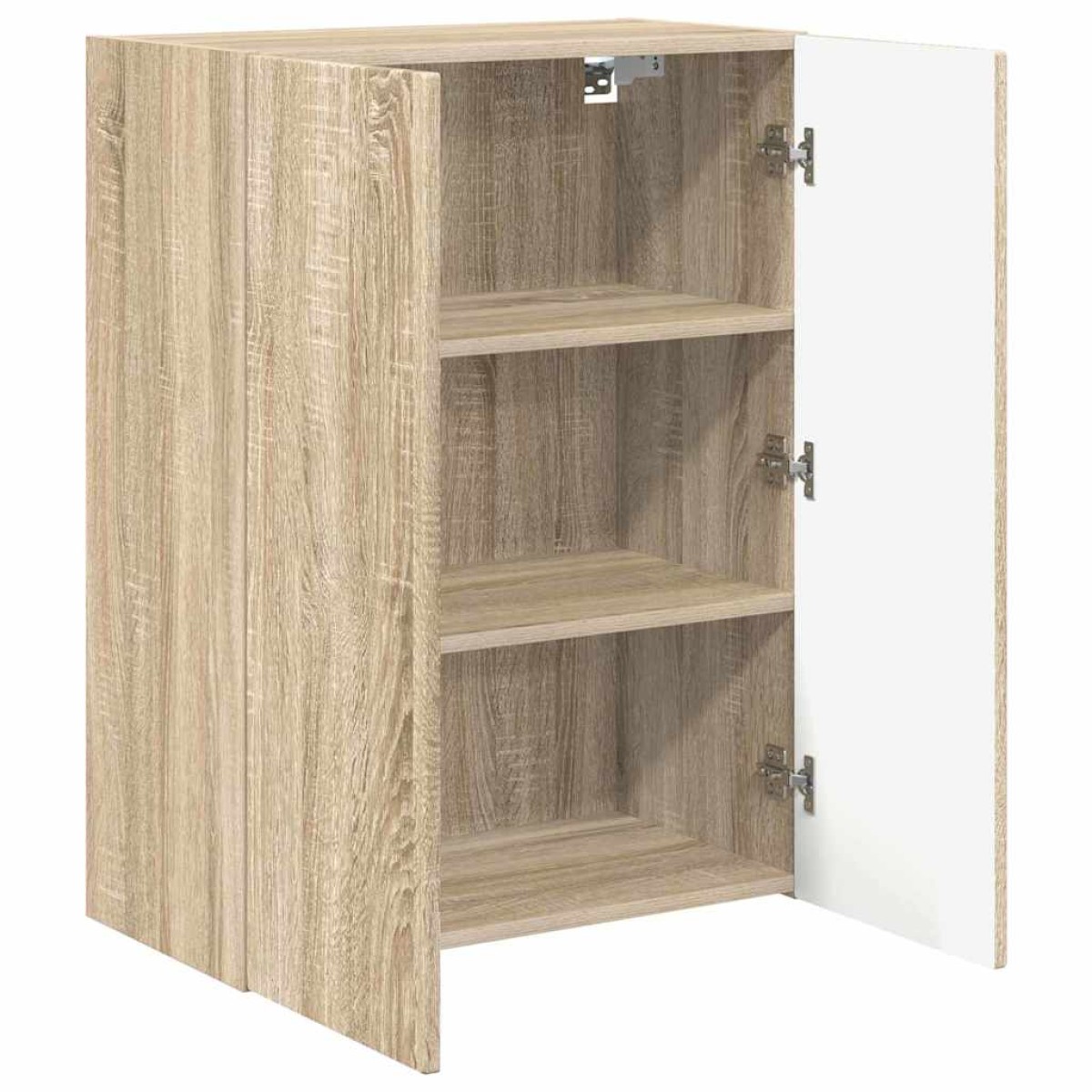 vidaXL Ντουλάπι Τηλεόρασης Τοίχου 59,5 x 31 x 80 εκ Δρύς Sonoma