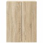 vidaXL Ντουλάπι Τηλεόρασης Τοίχου 59,5 x 31 x 80 εκ Δρύς Sonoma