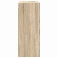 vidaXL Ντουλάπι Τηλεόρασης Τοίχου 59,5 x 31 x 80 εκ Δρύς Sonoma