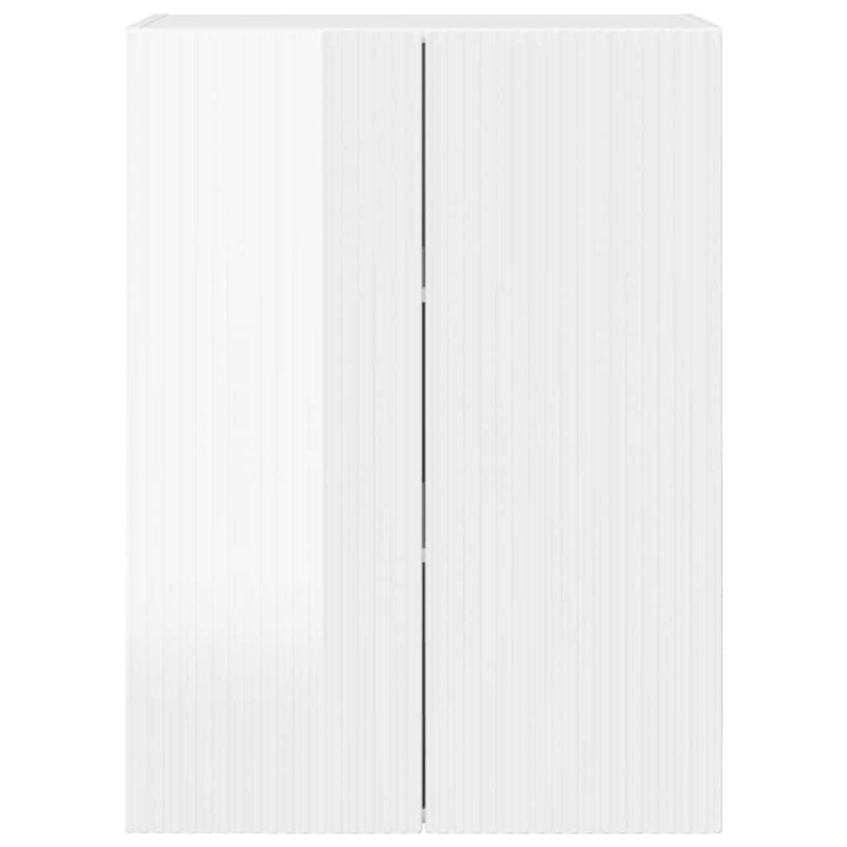vidaXL Ντουλάπι Τηλεόρασης Τοίχου 59,5 x 31 x 80 εκ Επεξεργασμένο Ξύλο
