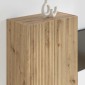 vidaXL Ντουλάπι Τηλεόρασης Τοίχου 59,5 x 31 x 80 εκ Artisan Oak