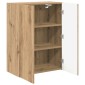 vidaXL Ντουλάπι Τηλεόρασης Τοίχου 59,5 x 31 x 80 εκ Artisan Oak