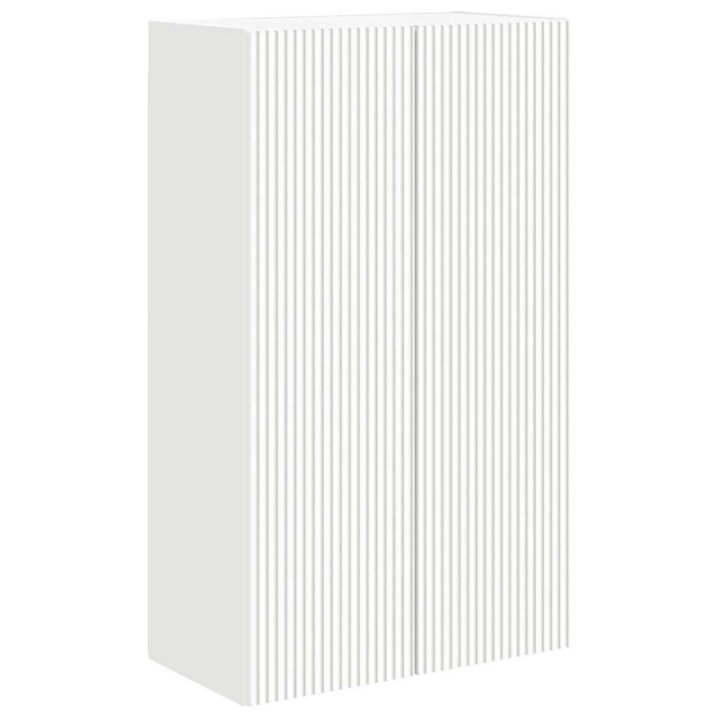 vidaXL Ντουλάπι Τηλεόρασης Τοίχου 59,5 x 31 x 100 εκ. Λευκό