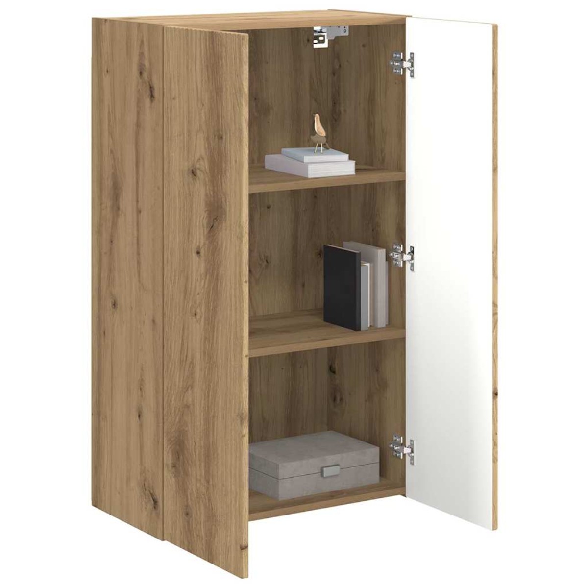 vidaXL Ντουλάπι Τηλεόρασης Τοίχου 59,5 x 31 x 100 εκ. Artisan Oak
