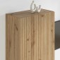vidaXL Ντουλάπι Τηλεόρασης Τοίχου 59,5 x 31 x 100 εκ. Artisan Oak