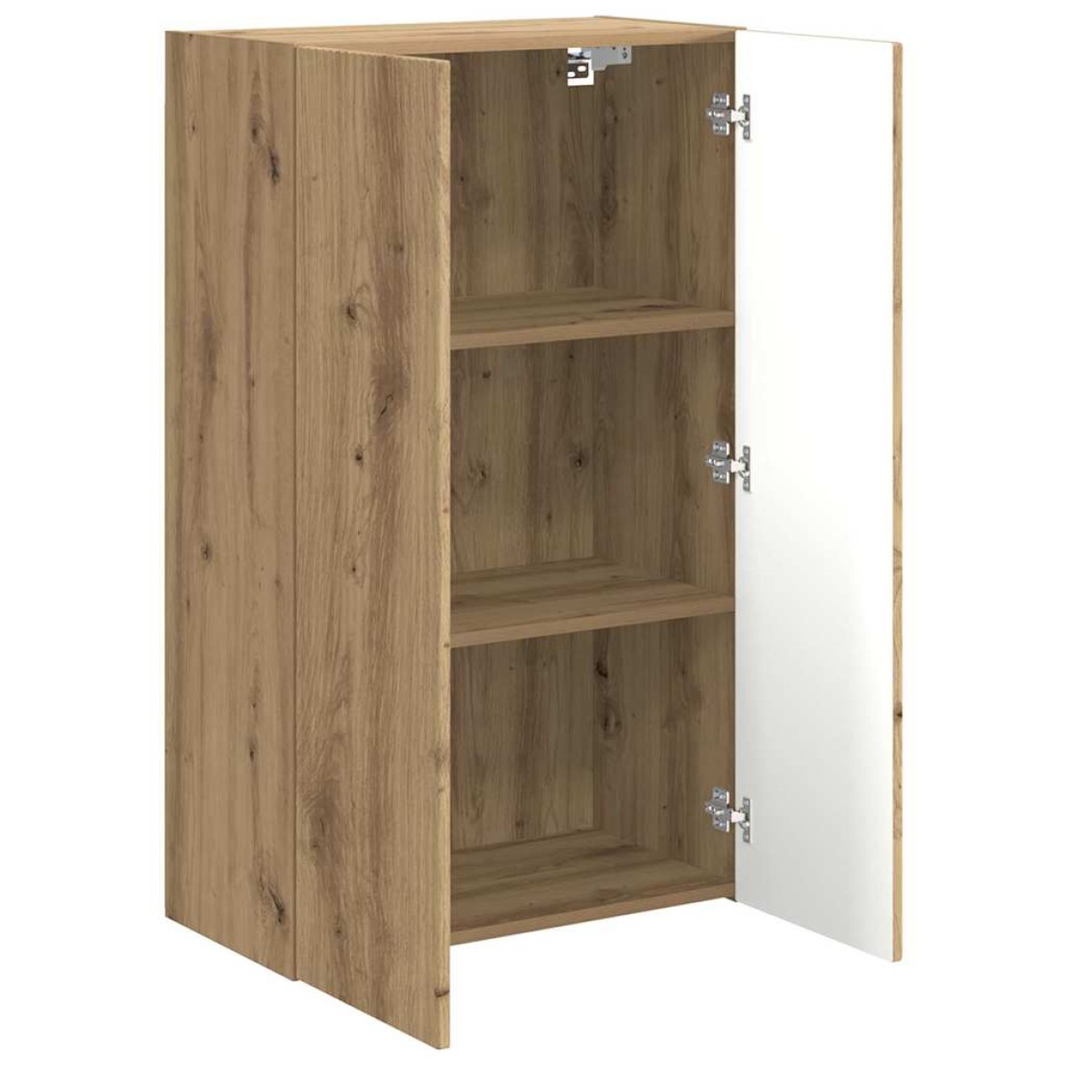 vidaXL Ντουλάπι Τηλεόρασης Τοίχου 59,5 x 31 x 100 εκ. Artisan Oak