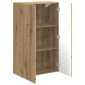 vidaXL Ντουλάπι Τηλεόρασης Τοίχου 59,5 x 31 x 100 εκ. Artisan Oak