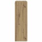 vidaXL Ντουλάπι Τηλεόρασης Τοίχου 59,5 x 31 x 100 εκ. Artisan Oak