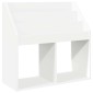 vidaXL Βιβλιοθήκη Παιδιών Λευκό 72,5 x 29,5 x 69 εκ Επεξεργασμένο Ξύλο