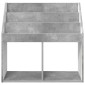 vidaXL Βιβλιοθήκη Παιδιών Σκυρόδεμα Γκρι 72,5 x 29,5 x 69 εκ