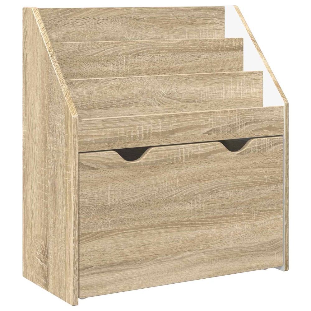 vidaXL Βιβλιοθήκη Παιδιών με συρτάρι Δρύς Sonoma 60 x 29,5 x 69 εκ
