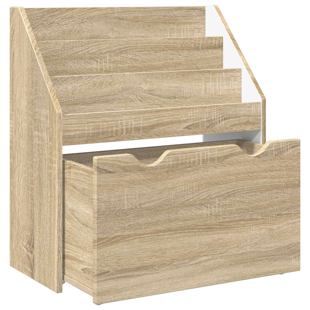 vidaXL Βιβλιοθήκη Παιδιών με συρτάρι Δρύς Sonoma 60 x 29,5 x 69 εκ