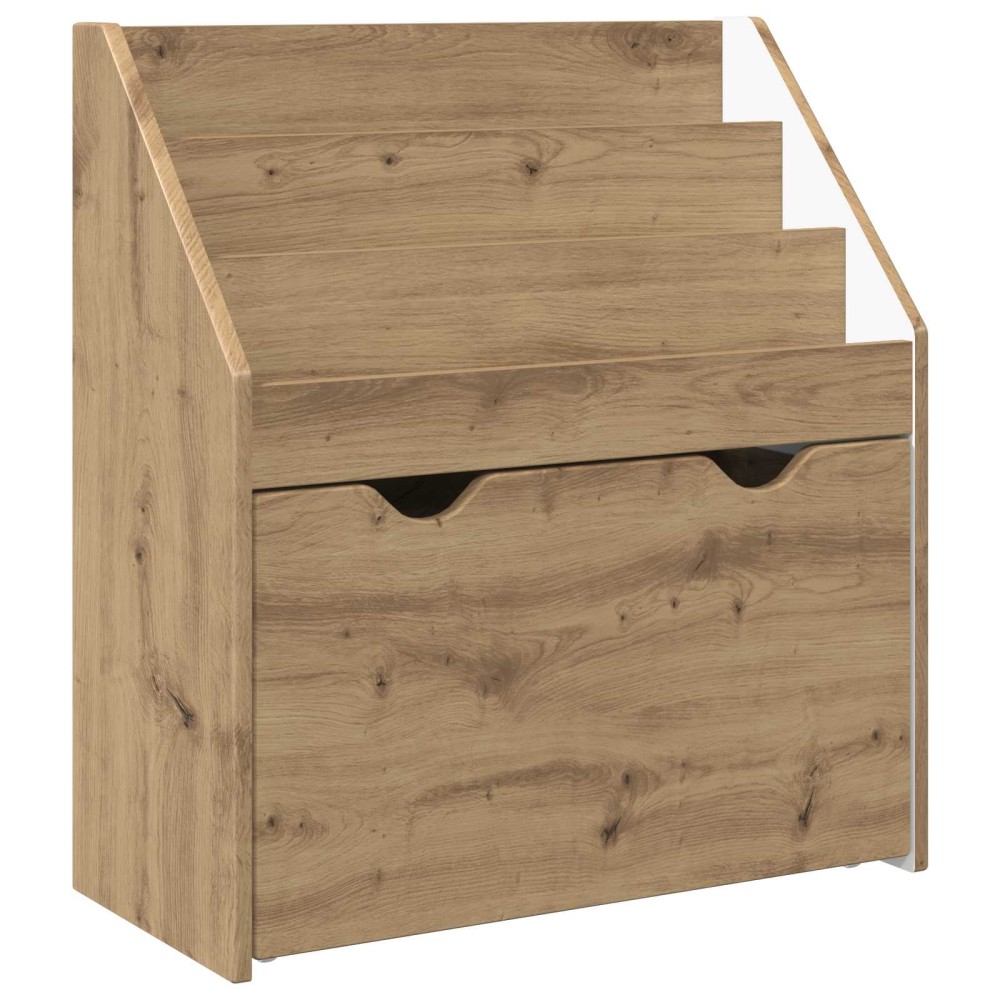 vidaXL Βιβλιοθήκη Παιδιών με συρτάρι Artisan Oak 60 x 29,5 x 69 εκ