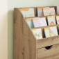 vidaXL Βιβλιοθήκη Παιδιών με συρτάρι Artisan Oak 60 x 29,5 x 69 εκ