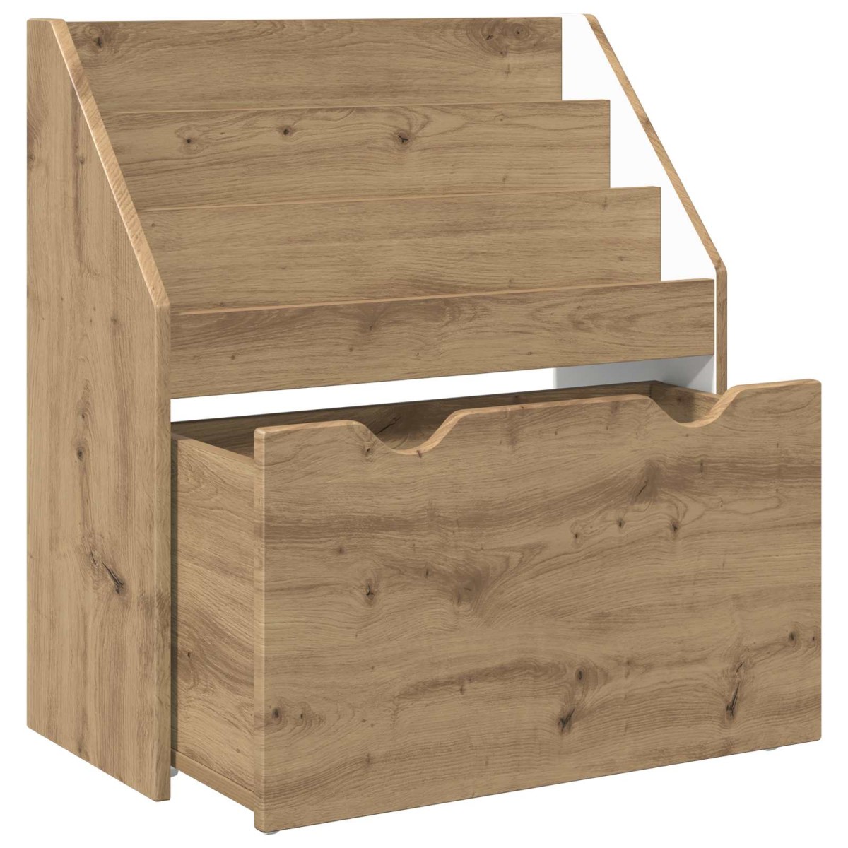 vidaXL Βιβλιοθήκη Παιδιών με συρτάρι Artisan Oak 60 x 29,5 x 69 εκ