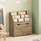 vidaXL Βιβλιοθήκη Παιδιών με συρτάρι Artisan Oak 60 x 29,5 x 69 εκ