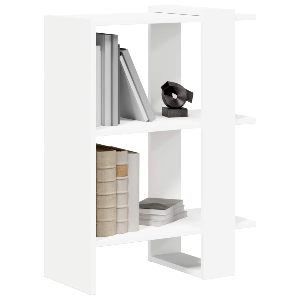 vidaXL Ράφι Βιβλίων 2 επίπεδα 52 x 25 x 71,5 εκ Επεξεργασμένο Ξύλο