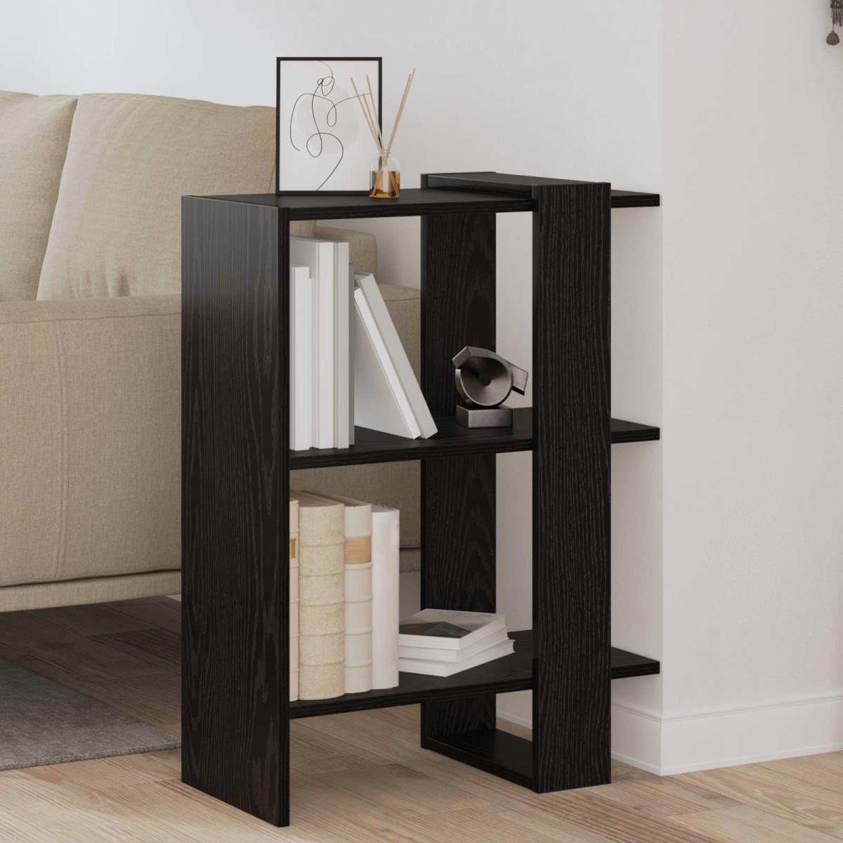 vidaXL Ράφι Βιβλίων 2 επίπεδα 52 x 25 x 71,5 εκ Επεξεργασμένο Ξύλο