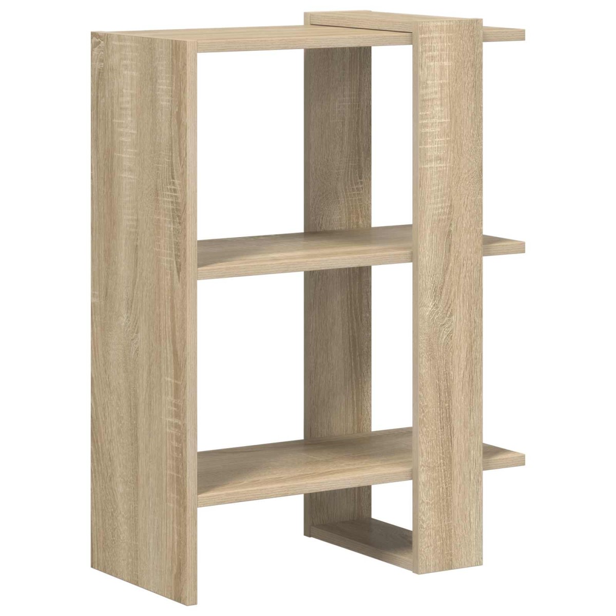vidaXL Ράφι Βιβλίων 2 επίπεδα 52 x 25 x 71,5 εκ Επεξεργασμένο Ξύλο