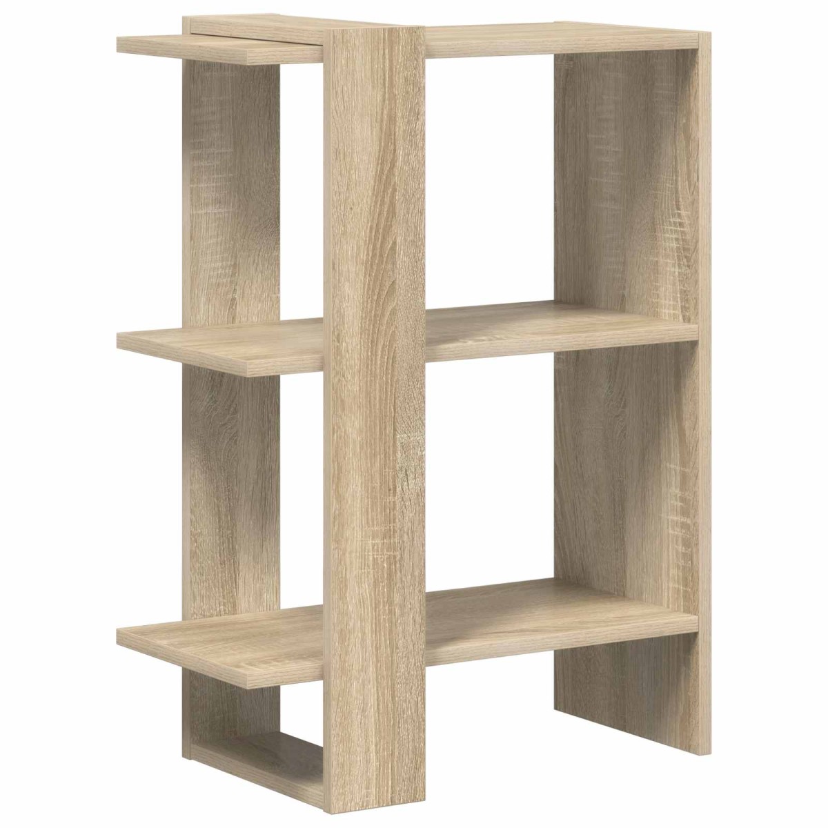 vidaXL Ράφι Βιβλίων 2 επίπεδα 52 x 25 x 71,5 εκ Επεξεργασμένο Ξύλο