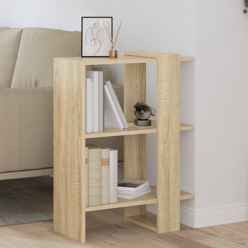 vidaXL Ράφι Βιβλίων 2 επίπεδα 52 x 25 x 71,5 εκ Επεξεργασμένο Ξύλο