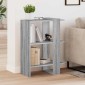 vidaXL Ράφι Βιβλίων 2 επίπεδα 52 x 25 x 71,5 εκ Επεξεργασμένο Ξύλο
