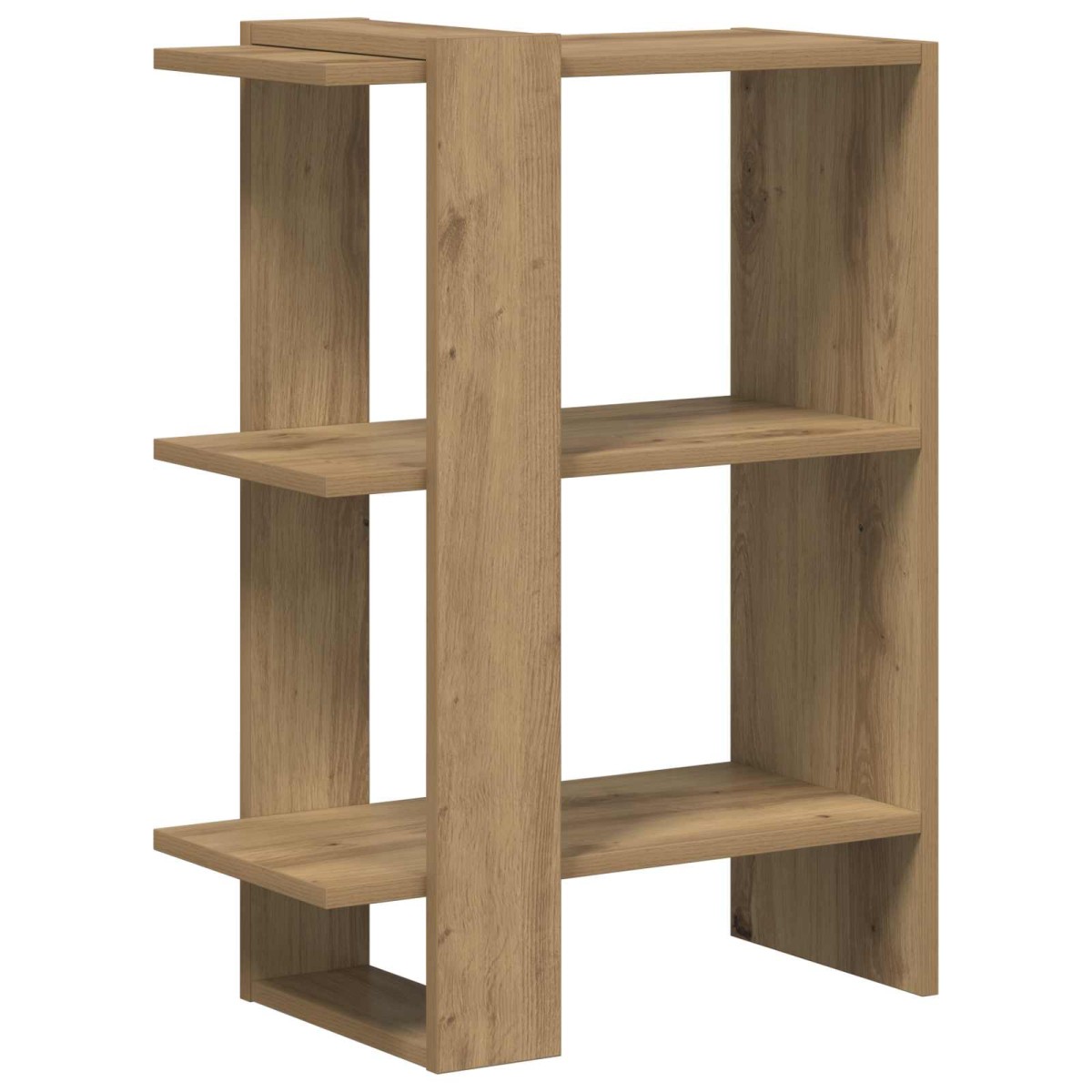 vidaXL Ράφι Βιβλίων 2 επίπεδα 52 x 25 x 71,5 εκ Επεξεργασμένο Ξύλο