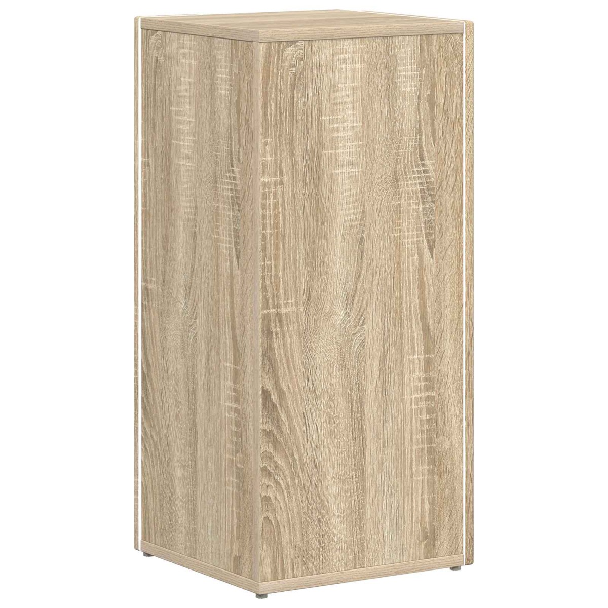 vidaXL Πλευρικό Ράφι 33 x 32 x 70,5 εκ Επεξεργασμένο Ξύλο Δρύς Sonoma