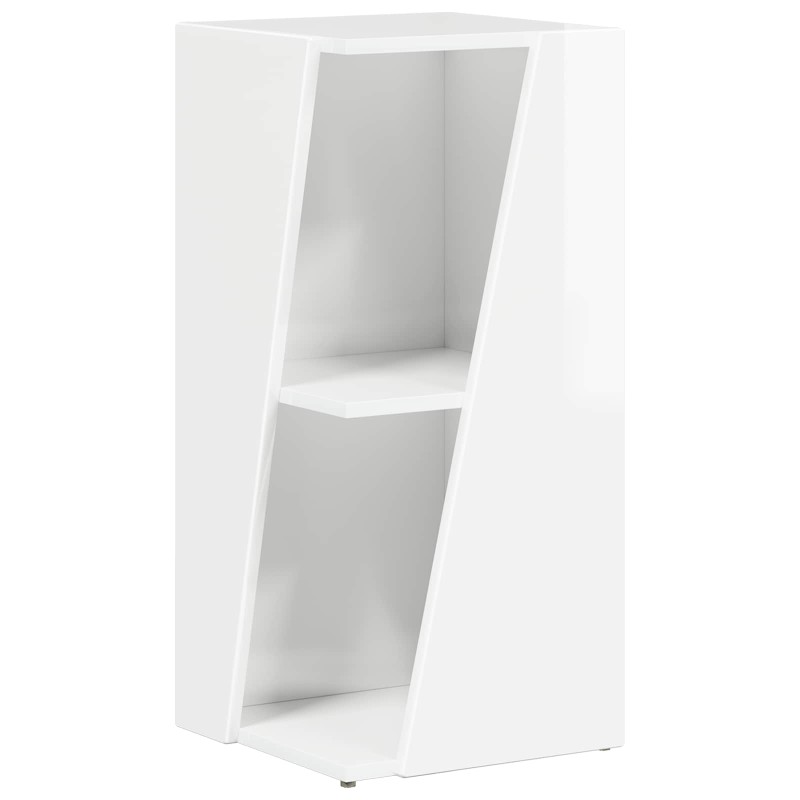 vidaXL Πλευρικό Ράφι 33 x 32 x 70,5 εκ Επεξεργασμένο Ξύλο