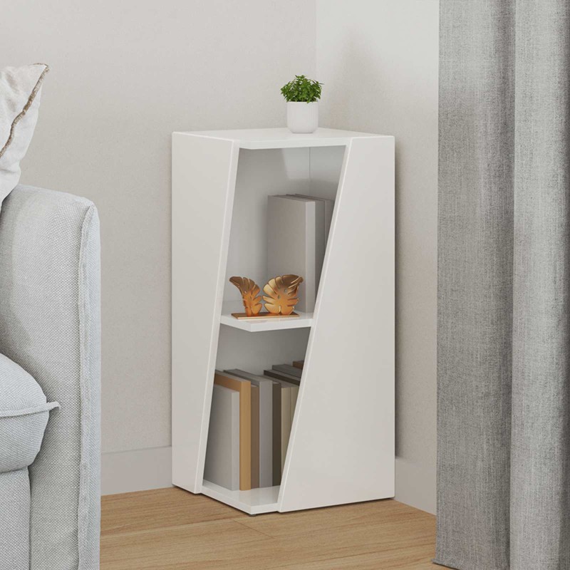 vidaXL Πλευρικό Ράφι 33 x 32 x 70,5 εκ Επεξεργασμένο Ξύλο